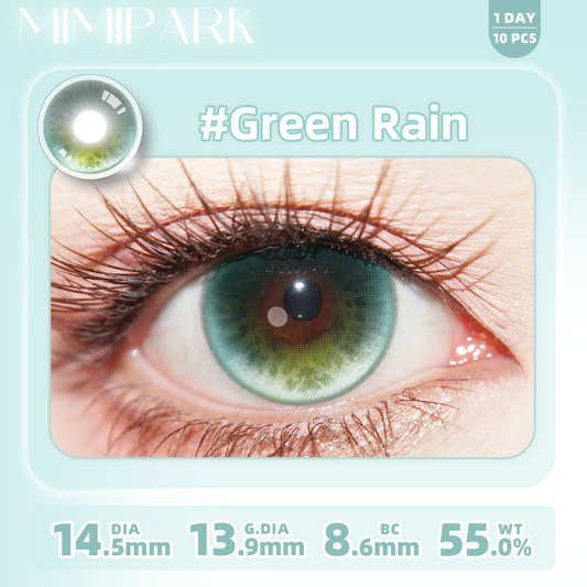 Setze die grünen Kiefern